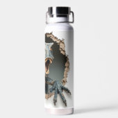 Jurassic Raptor Dinosaur Velociraptor Waterfles (Achterkant)