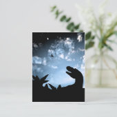 Jurassic Sky Briefkaart (Staand voorkant)