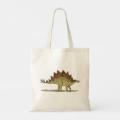 Jurassic Stegosaurus-dinosaurus Tote Bag (Achterkant)