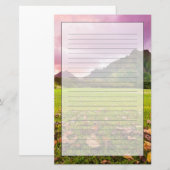 Jurassic Sunset Briefpapier (Voorkant / Achterkant)