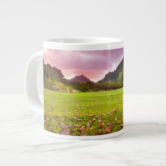 Jurassic Sunset Grote Koffiekop (Links)