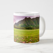 Jurassic Sunset Grote Koffiekop (Voorkant rechts)