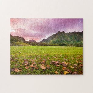 Jurassic Sunset Legpuzzel