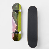 Jurassic Sunset Persoonlijk Skateboard (Voorkant)