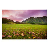 Jurassic Sunset Poster (Voorkant)