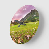 Jurassic Sunset Ronde Klok (Hoek)