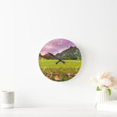 Jurassic Sunset Ronde Klok (Huis)
