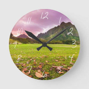 Jurassic Sunset Ronde Klok