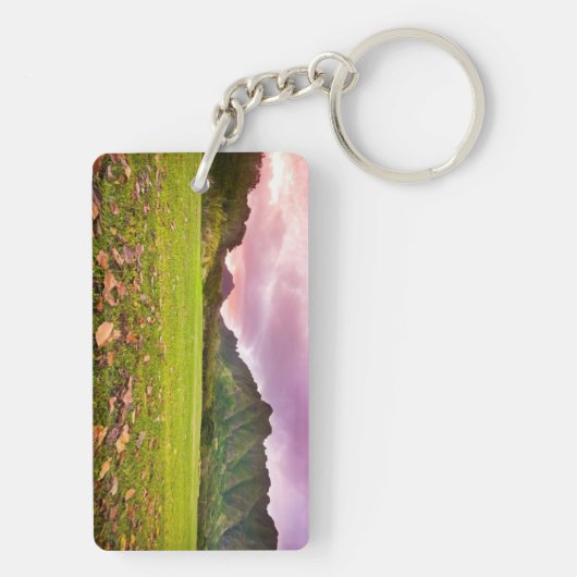 Jurassic Sunset Sleutelhanger (achterkant)