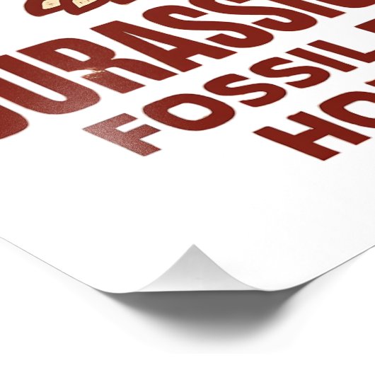 Jurassic Swing Foto Afdruk (Hoek)