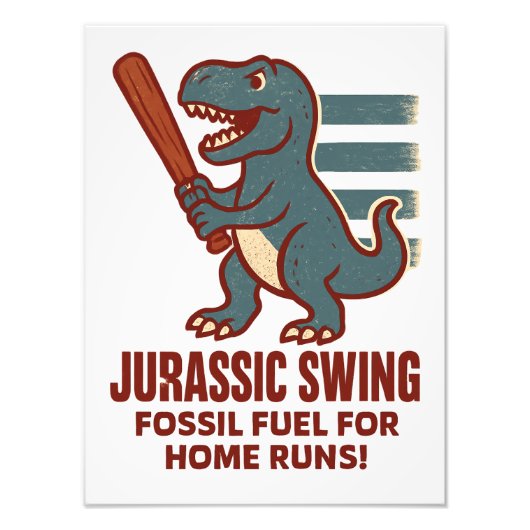 Jurassic Swing Foto Afdruk (Voorkant)