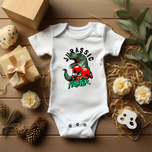 Jurassic T-Rex Bokser Fighter Jongens Romper