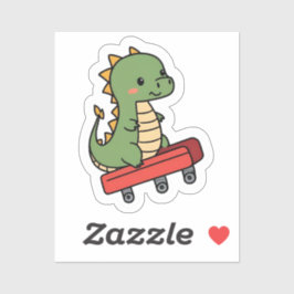 Jurassic Thrills-Sticker Sticker