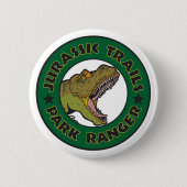 Jurassic Trails Park Ranger Button (Voorkant)