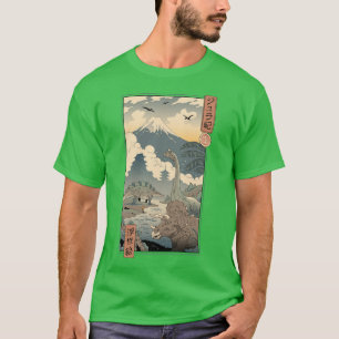 Jurassic Ukiyoe 1 T-shirt
