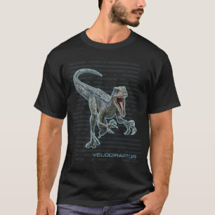 jurassic velociraptor t-shirt