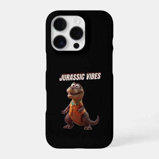Jurassic Vibes iPhone Hoesje (Achterkant)