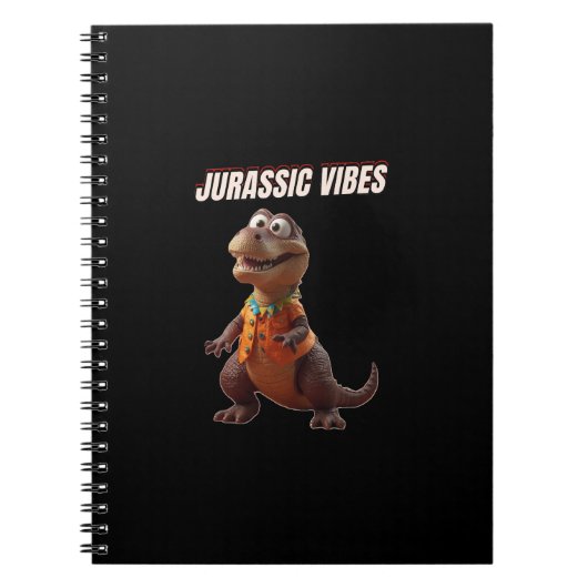 Jurassic Vibes Notitieboek (Voorkant)