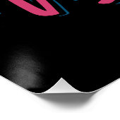 Jurassic Vibes Only Dinosaur Retro Zonsondergang Perfect Poster (Hoek)