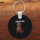 Jurassic Vibes Sleutelhanger (Voorkant)