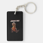 Jurassic Vibes Sleutelhanger (achterkant)