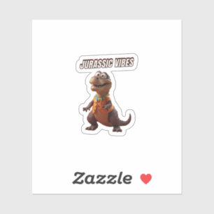 Jurassic Vibes Sticker