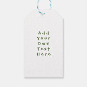 Jurassic World Cadeaulabel (Achterkant)