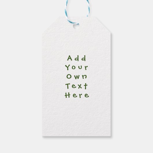 Jurassic World Cadeaulabel (Achterkant)