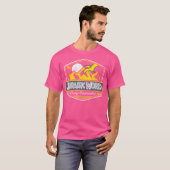Jurassic World Camp Counselor Embleem Graphic T-shirt (Voorkant volledig)