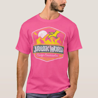 Jurassic World Camp Counselor Embleem Graphic T-shirt