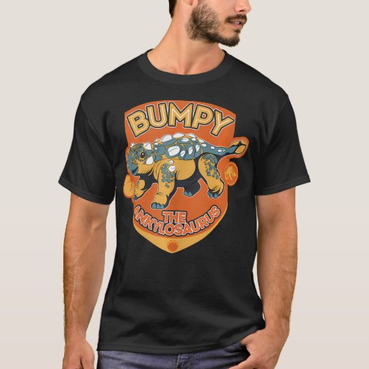 Jurassic World Camp Cretaceous Bumpy de Ankylosaur T-shirt (Voorkant)