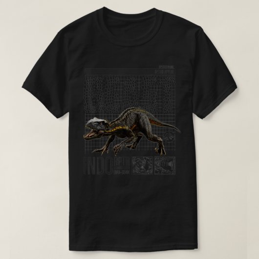 Jurassic World Fallen Kingdom Indoraptor Beast T-shirt (Design voorkant)