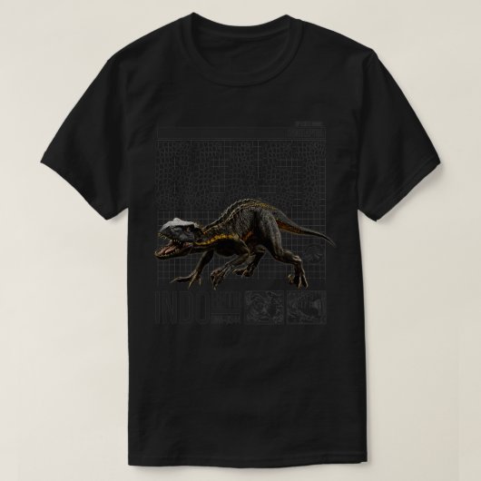Jurassic World Fallen Kingdom Indoraptor Beast T-shirt (Design voorkant)