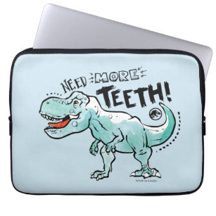 Jurassic World   Meer tanden nodig Laptop Sleeve