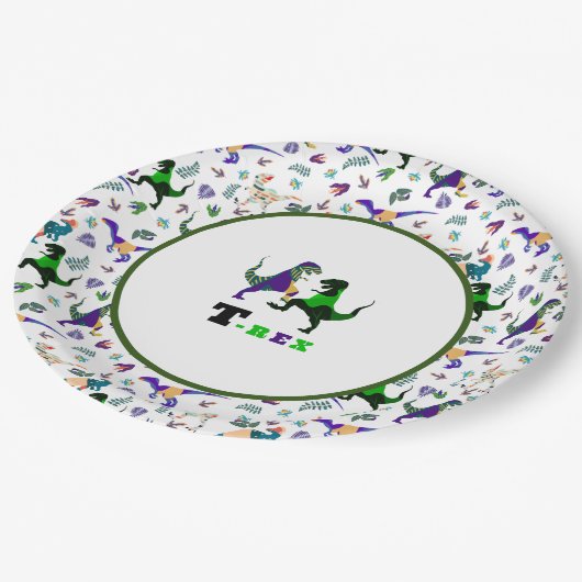 Jurassic World Papieren Bordje (Gekanteld)