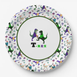 Jurassic World Papieren Bordje