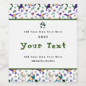 Jurassic World Wijn Etiket (Enkel label)