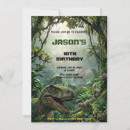 Jurassische Jungle T-Rex Prehistorische Wereld Avo Kaart