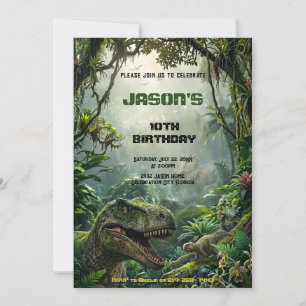 Jurassische Jungle T-Rex Prehistorische Wereld Avo Kaart