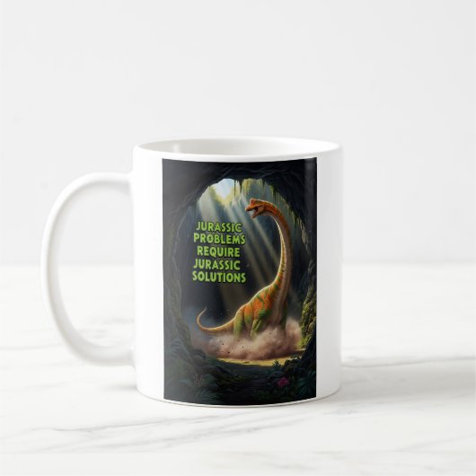 Jurassische problemen koffiemok (Links)