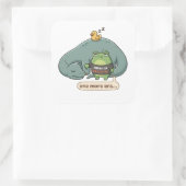 Jurassische sarcasme grappige sticker met uitknip (Tas)