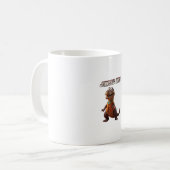 Jurassische Vibes Koffiemok (Voorkant links)