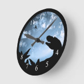 Jurasssic Sky Ronde Klok (Hoek)