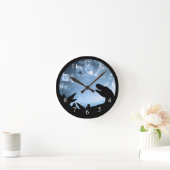Jurasssic Sky Ronde Klok (Huis)