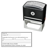 Jurat Notaris Stempel | Personaliseer (In situ)