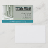 Juridisch1 Paralegal Law Kantoor Visitekaartje (Voorkant / Achterkant)
