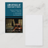 Juridisch3 Rechtskantoren van aanklager - Advocaat Visitekaartje (Voorkant / Achterkant)