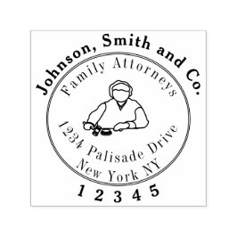 Juridisch, Advocaat, Advocaat Stempel met traditio
