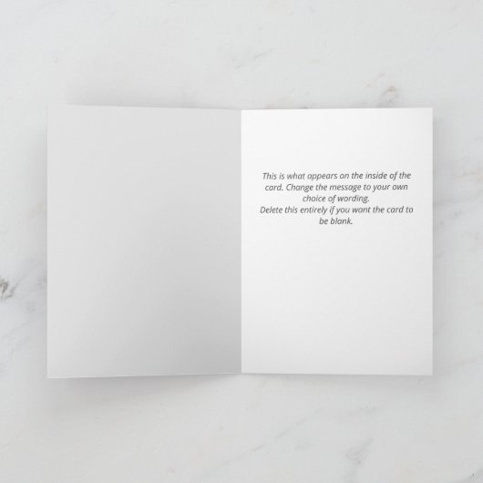 Juridisch Advocaat en Cartoon voor klanten Happy K Kaart (Binnen)