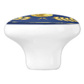 Juridisch advocaat keramische knop (Zijkant)